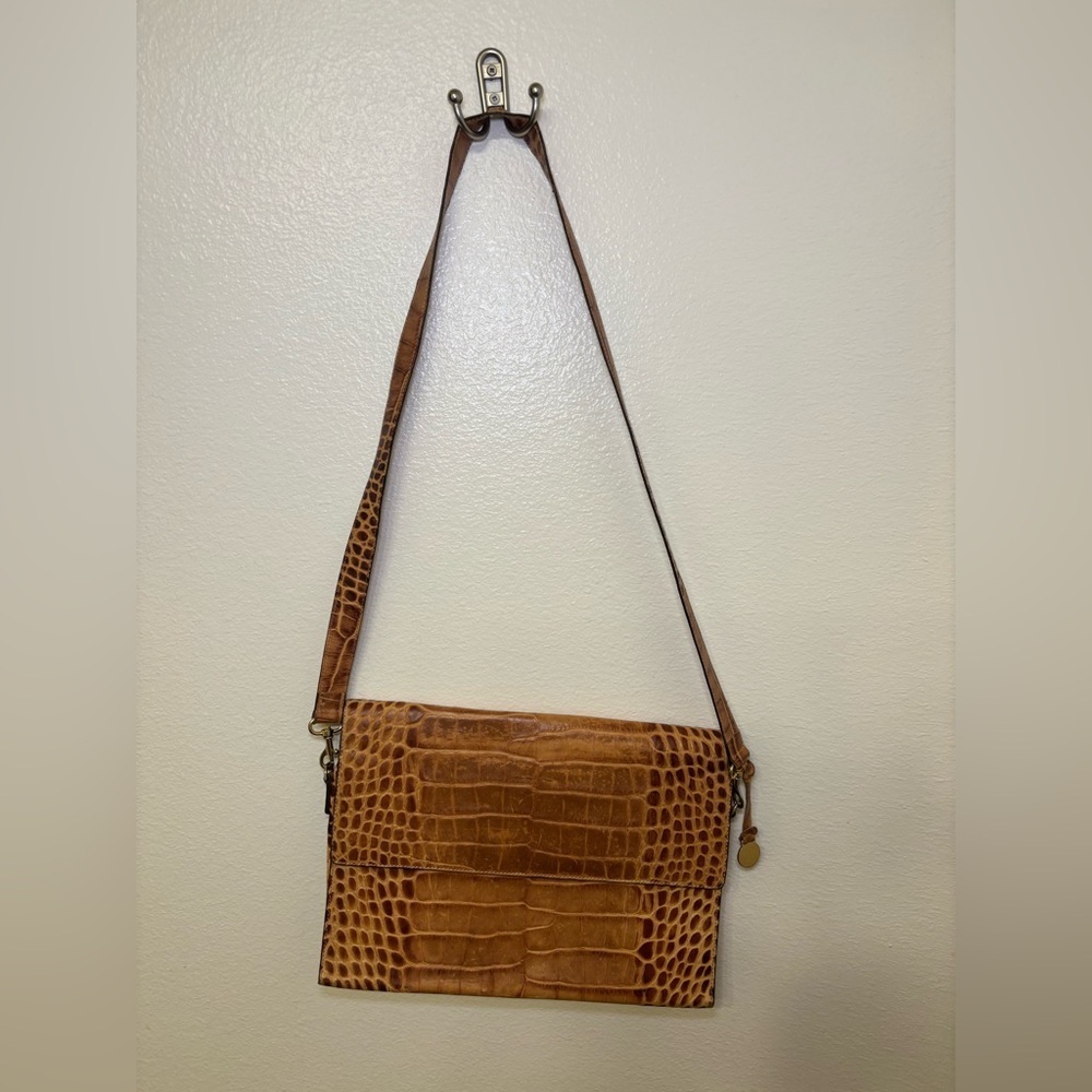 Dooney & Bourke vintage rare Brown Crocodile Crossbody Bag